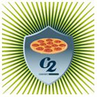 Calorie Challenge badge with a pizza